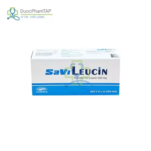 SaViLeucin - N-Acetyl DL-Leucin 500mg Savipharm