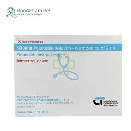 Sciomir - Thiocolchicoside 4mg/2ml Farmaceutico