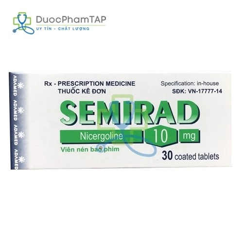 Semirad - Nicergoline 10mg Adamed Pharma