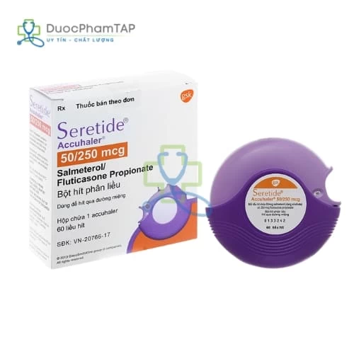 Seretide Accuhaler 50mcg/250mcg GSK