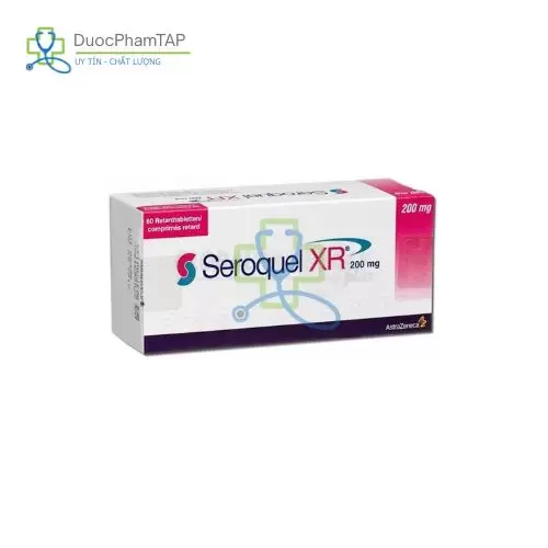 Seroquel XR - Quetiapin 200mg AstraZeneca