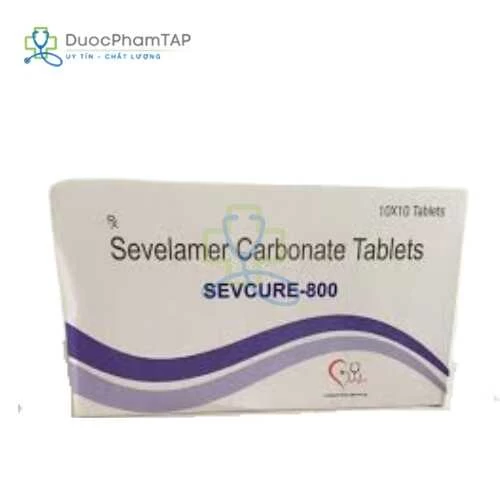 Sevcure-800 - Sevelamer 800mg Glowsun