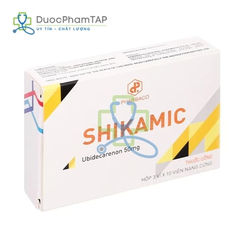 Shikamic 50 - Ubidecarenon 50mg Pharbaco