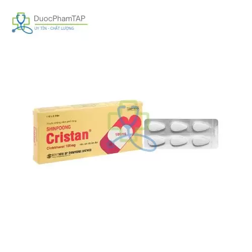 Shinpoong Cristan - Clotrimazol 100mg Shinpoong Daewoo