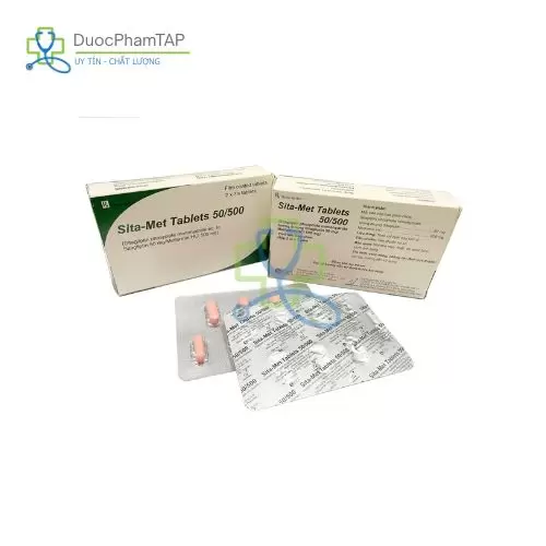 Sita-Met tablets 50/500 - Amvipharm