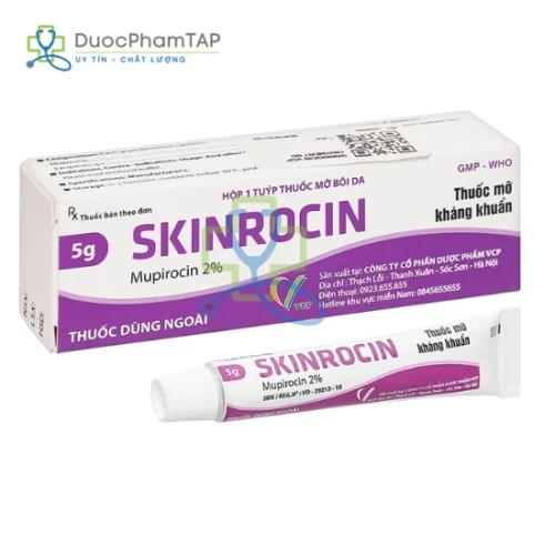 Skinrocin - Mupirocin 100mg/5g VCP