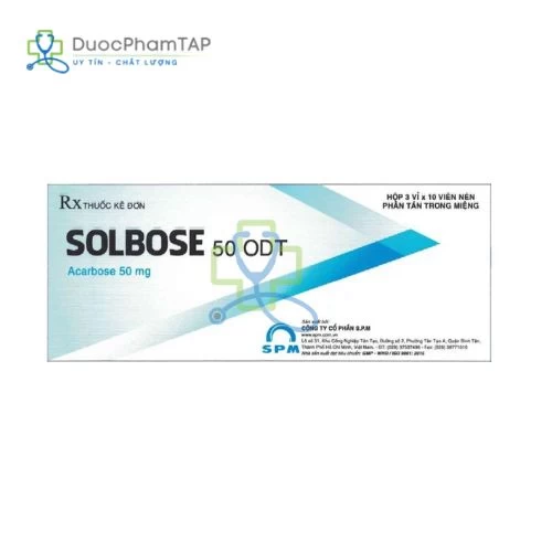 Solbose 50 ODT - Acarbose SPM