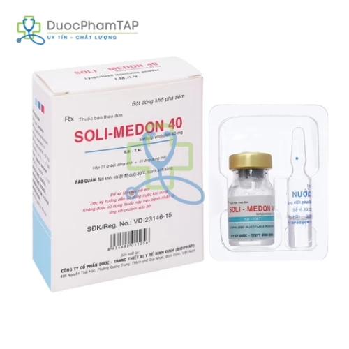 Soli Medon 40 - Methylprednisolon Bidiphar