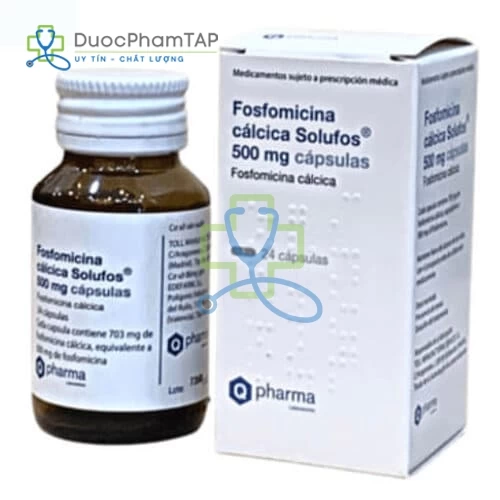 Solufos - Fosfomycin 500mg Toll Manufacturing