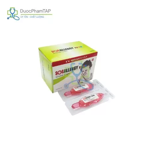 Sosallergy syrup - Desloratadin 1,25mg/2,5ml Ampharco U.S.A