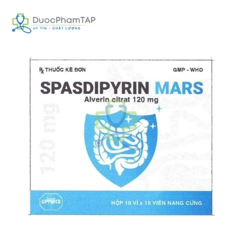 Spasdipyrin Mars - Alverin citrat 120mg UPHACE
