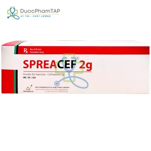 Spreacef 2g - Ceftriaxon Amvi Pharm