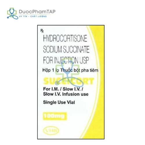 Succicort - Hydrocortison 100mg VHB