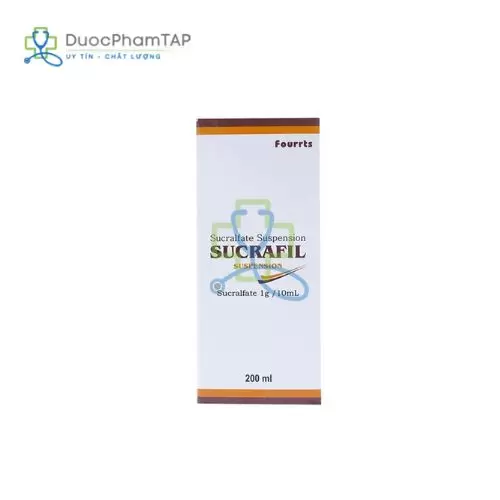 Sucrafil Suspension - Sucralfate 1000mg Fourrts