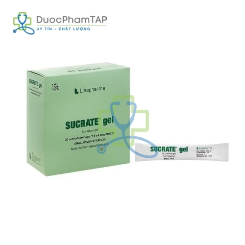 Sucrate gel - Sucralfate 1g Lisapharma