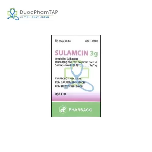 Sulamcin 3g - Pharbaco