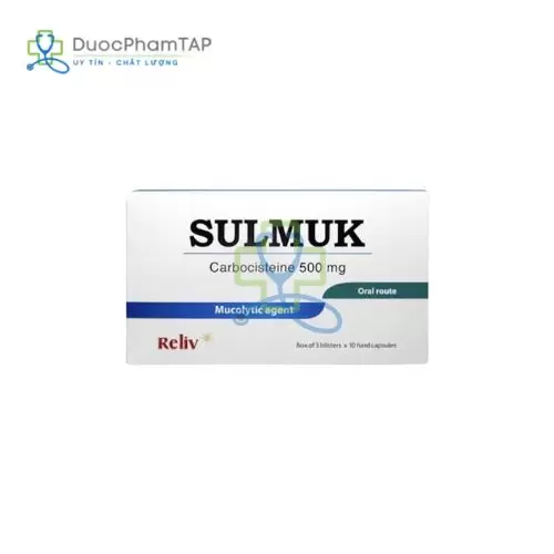 Sulmuk - Carbocistein 500mg BRV Healthcare