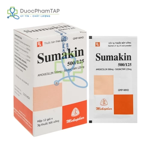 Sumakin 500/125mg Mekophar