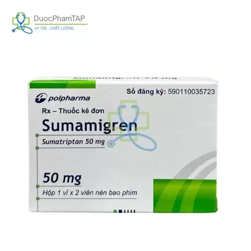 Sumamigren 50 - Sumatriptan Polpharma