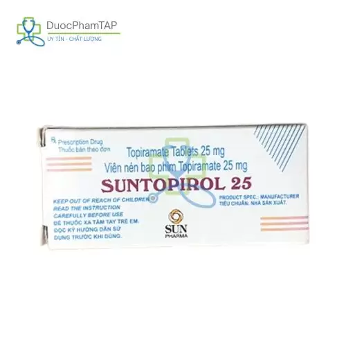Suntopirol 25 - Topiramate Sun Pharma