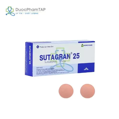 Sutagran 25 - Sumatriptan Agimexpharm