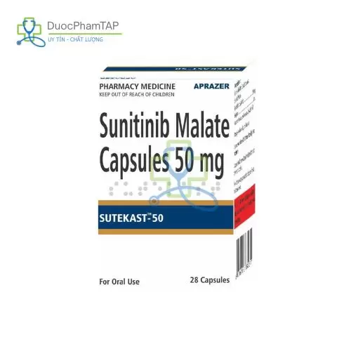 Sutekast 50 - Sunitinib Malate Aprazer