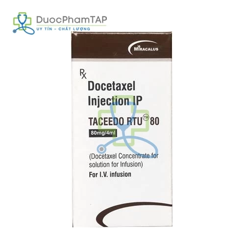 Taceedo 80 - Docetaxel 80mg Naprod