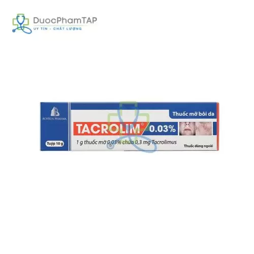 Tacrolim 0,03% - Tacrolimus Boston Việt Nam