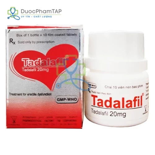 Tadalafil 20mg Cophavina