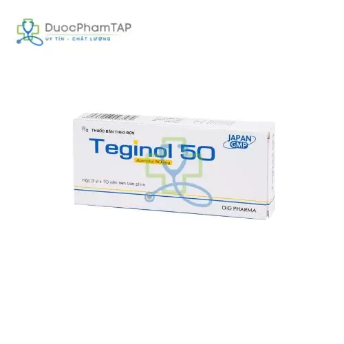 Teginol 50 - Atenolol DHG Pharma