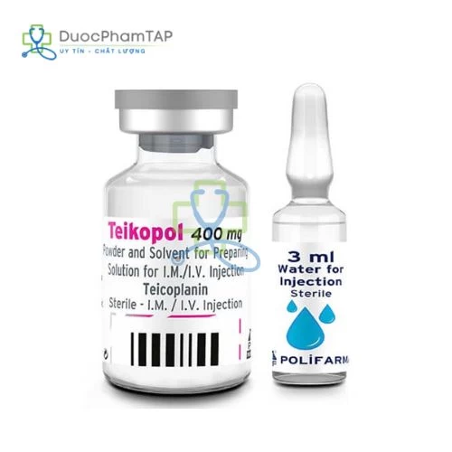 Teikopol 400mg - Teicoplanin Polipharm