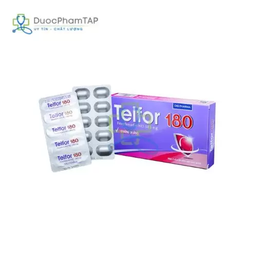 Telfor 180 - Fexofenadin HCl DHG Pharma