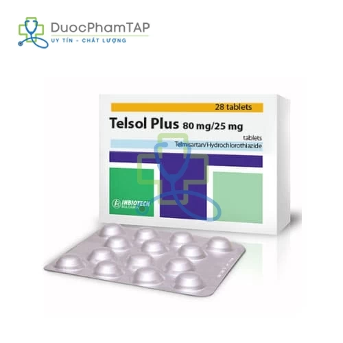 Telsol plus 80mg/12,5mg tablets - Liconsa