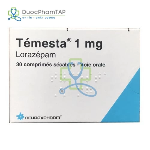 Temesta 1mg - Lorazepam Neuraxpharm