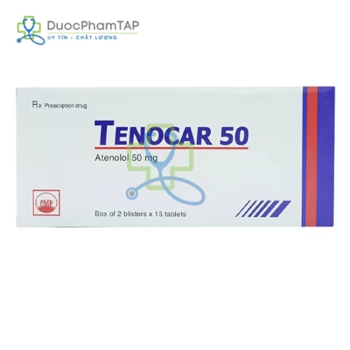 Tenocar 50mg - Atenolol Pymepharco