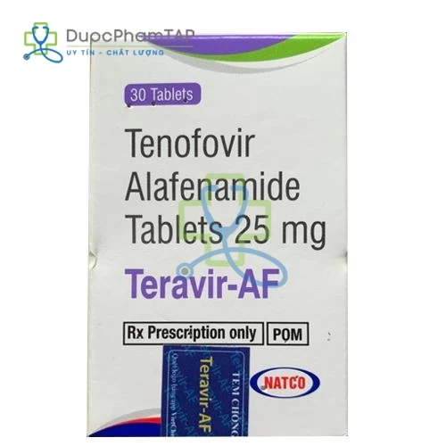 Teravir-AF - Tenofovir alafenamide 25mg Natco