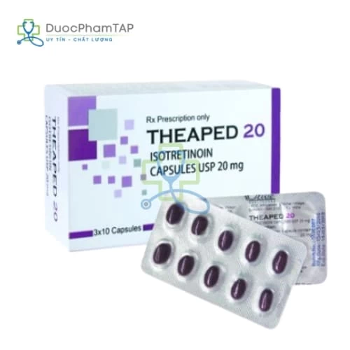 Theaped 20 - Isotretinoin 20mg Olive Healthcare