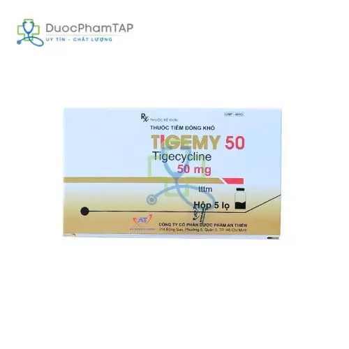 Tigemy 50 - Tigecyclin An Thiên Pharma