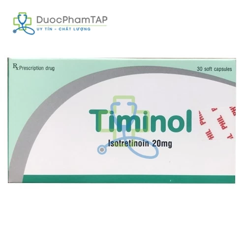 Timinol - Isotretinoin 20mg Phil Inter Pharma