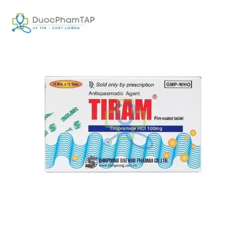 Tiram - Tiropramid HCl 100mg Shinpoong Daewoo