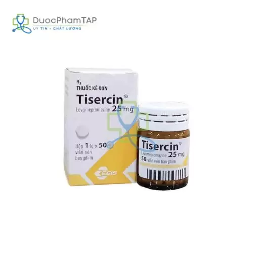 Tisercin - Levomepromazine 25mg Egis