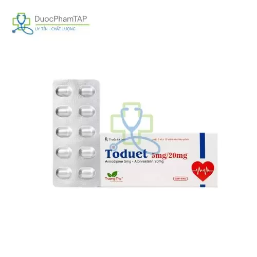 Toduet 5mg/20mg - Trường Thọ Pharma