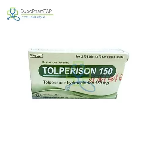 Tolperison 150 - Tolperison  HCl Khapharco