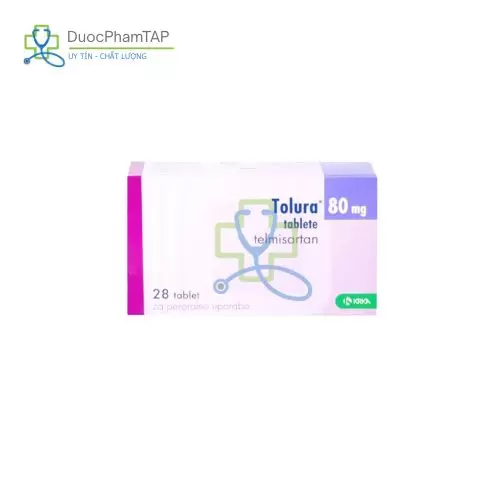 Tolura 80mg - Telmisartan Krka
