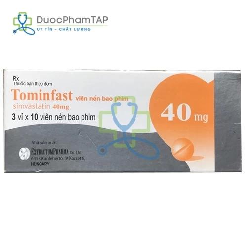 Tominfast - Simvastatin 40mg Extractum