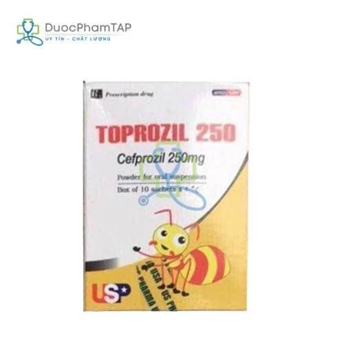 Toprozil 250 - Cefprozil US Pharma USA