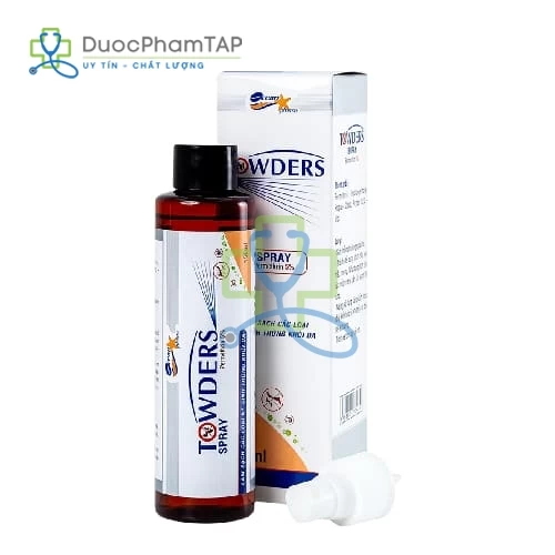 Towders Spray 150ml Quang xanh