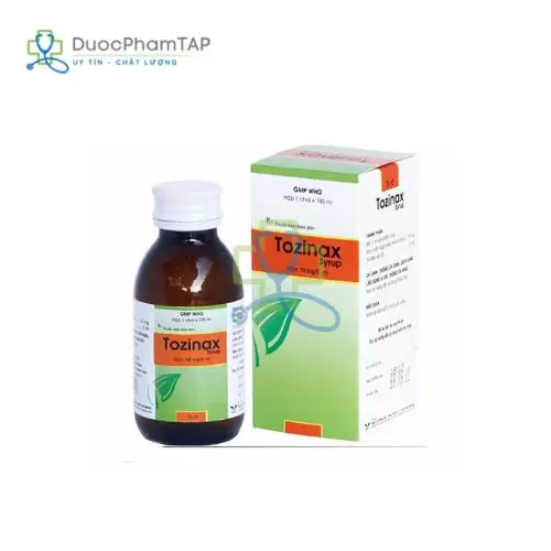 Tozinax syrup - Kẽm 10mg/5ml Bidiphar