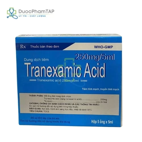 Tranexamic acid 250mg/5ml MD Pharco