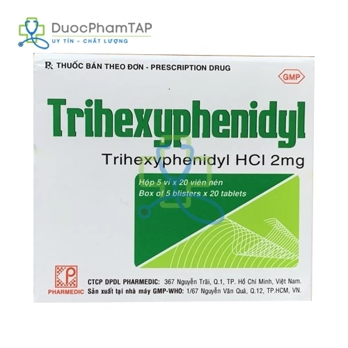 Trihexyphenidyl - Trihexyphenidyl 2mg Pharmedic